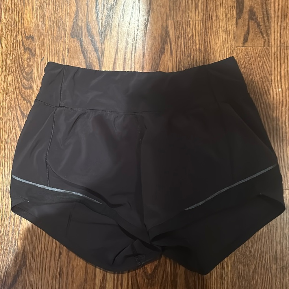 Size 2 but fit like a 4 high waisted lululemon shorts